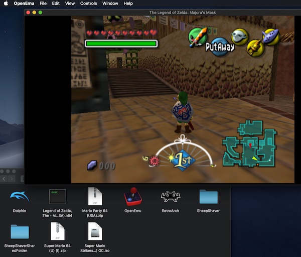 emulateur zelda majora's mask mac