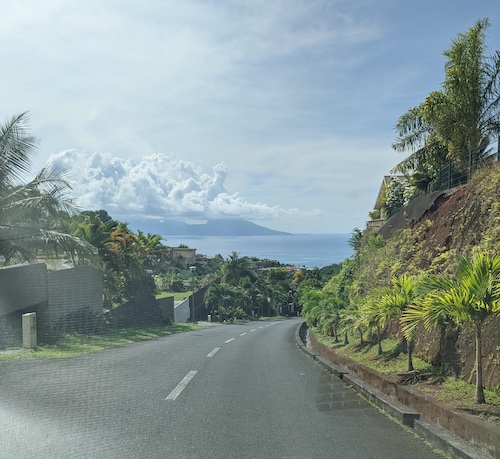 Vue depuis la route