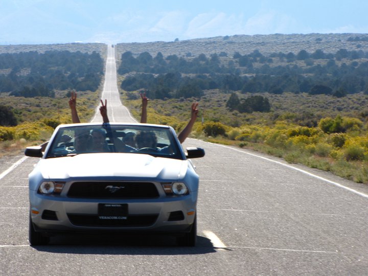 mustang décapotable